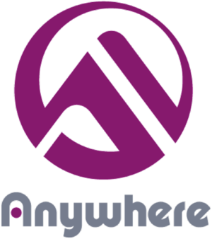 「Anywhere」のロゴ